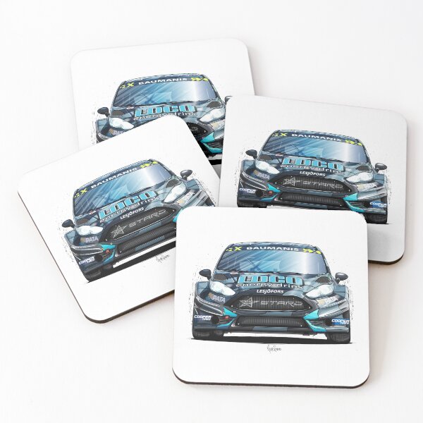 Item preview, Janis Baumanis Ford Fiesta WRX designed and sold by Racing Art Store.