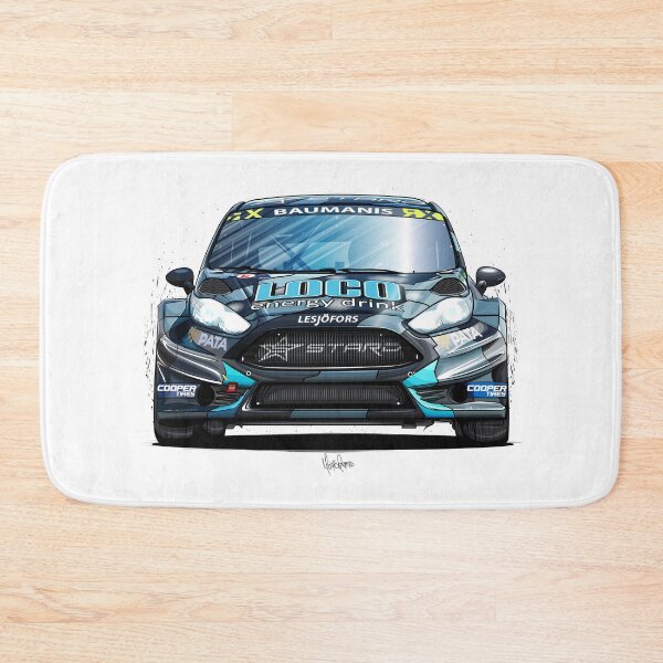 Item preview, Janis Baumanis Ford Fiesta WRX designed and sold by Racing Art Store.