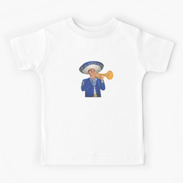 Item preview, Blue Trumpet Player designed and sold by artfulalli.