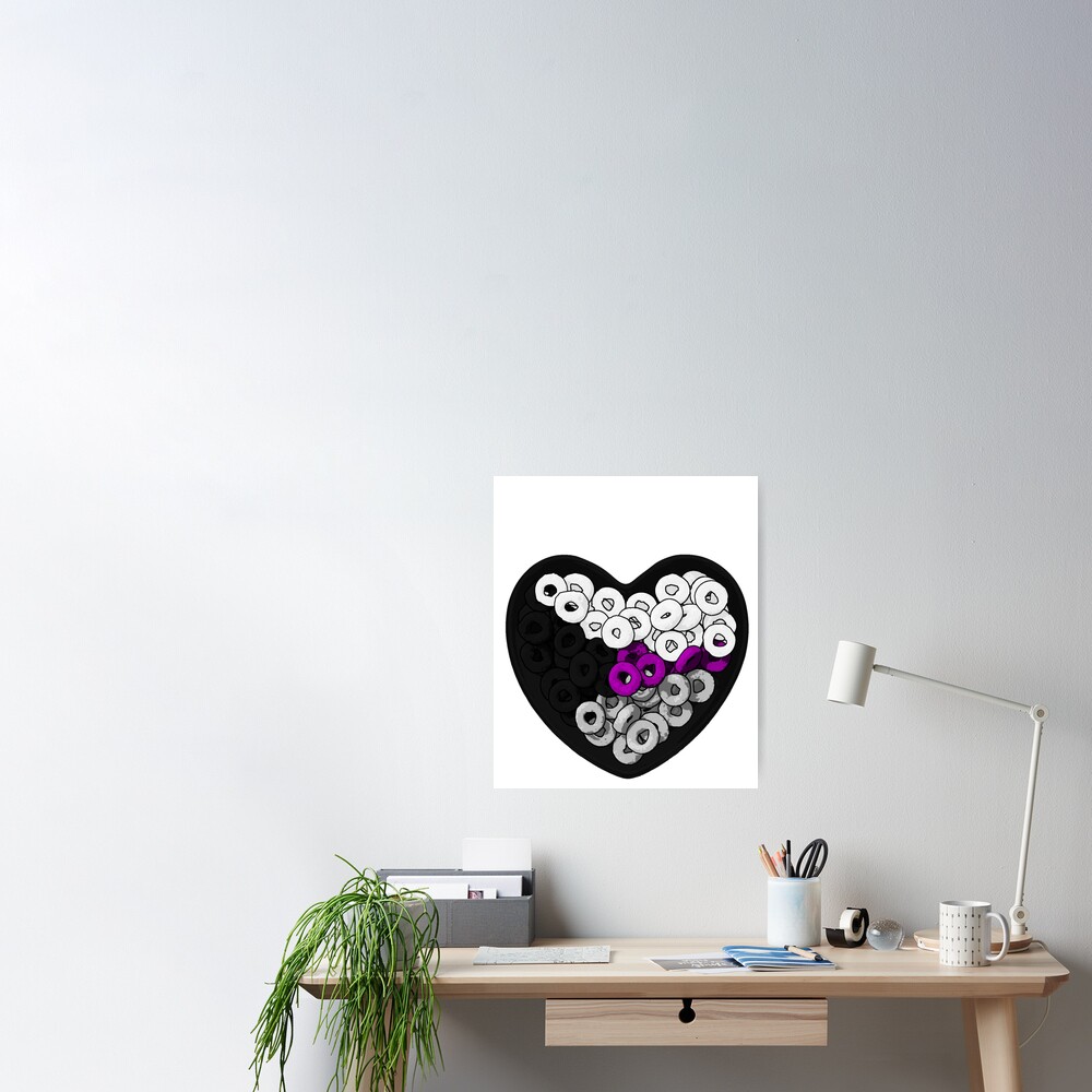 demisexual queerios Sticker for Sale by lemniscate-shop