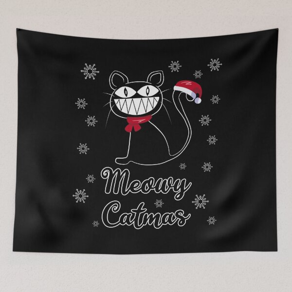 Item preview, Cat hangover Christmas Funny saying gift designed and sold by Weilichesmag.