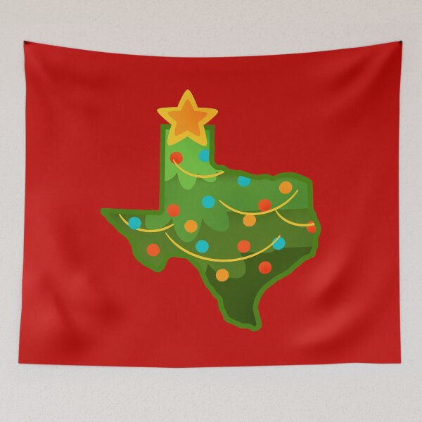 Item preview, Happy Holiday Greetings from Texas Y'all - Christmas Tree Joy! designed and sold by originalsusie.