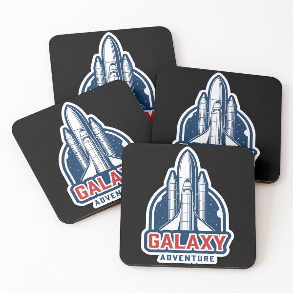 Item preview, Retro Skull Galaxy Adventure Shuttle designed and sold by RetroSkullArt.