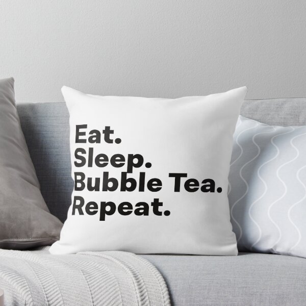 Item preview, Eat Sleep Bubble Tea Repeat designed and sold by teesaurus.