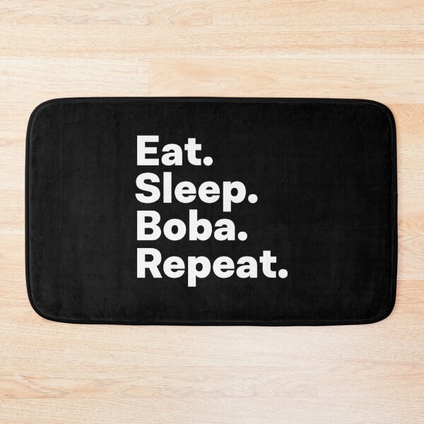 Item preview, Eat Sleep Boba Repeat designed and sold by teesaurus.