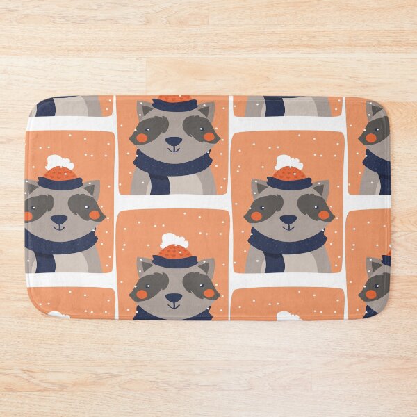 Item preview, winter raccoon designed and sold by BadHabits4452.