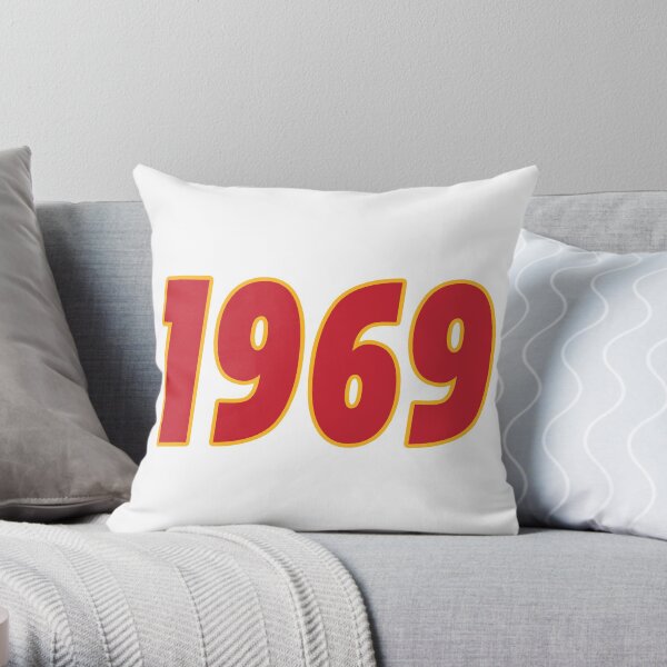 Kansas City LYFE 1969 World Champs! Throw Pillow