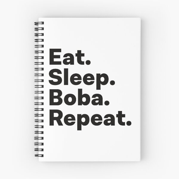 Item preview, Eat Sleep Boba Repeat designed and sold by teesaurus.