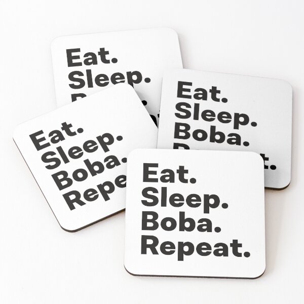 Artikelvorschau, Eat Sleep Boba Repeat entworfen und verkauft von teesaurus.