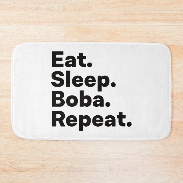 Item preview, Eat Sleep Boba Repeat designed and sold by teesaurus.