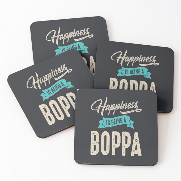 Item preview, Mens Happiness Is Being A Boppa funny Grandpa designed and sold by cidolopez.