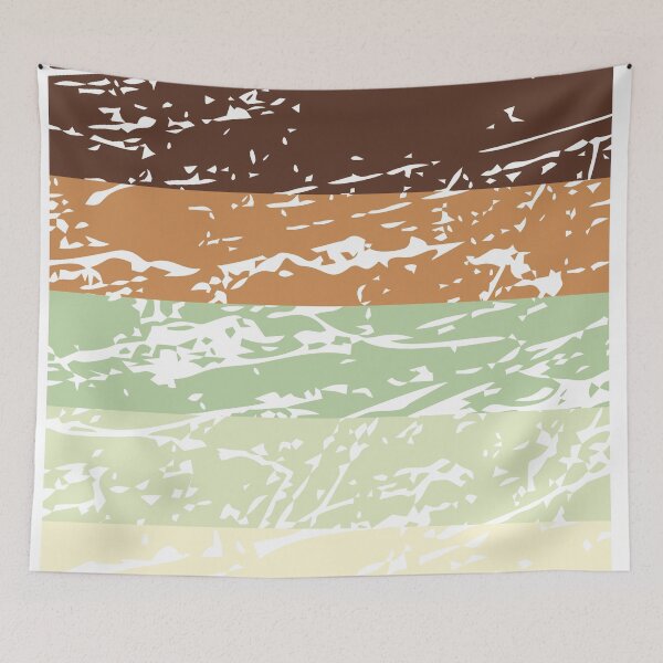 Item preview, Earth tones stressed - color harmony designed and sold by Tahuverian.