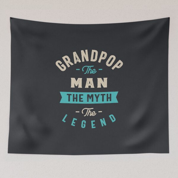 Item preview, Mens Grandpop Fathers Day Gift for Grandpop Man Myth Legend designed and sold by cidolopez.