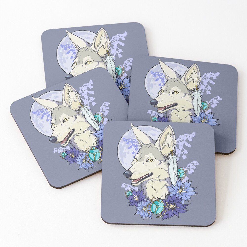 Item preview, Coasters (Set of 4) designed and sold by cybercat.