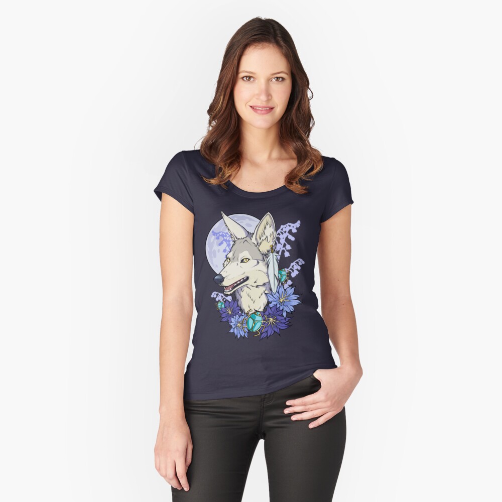 Item preview, Fitted Scoop T-Shirt designed and sold by cybercat.