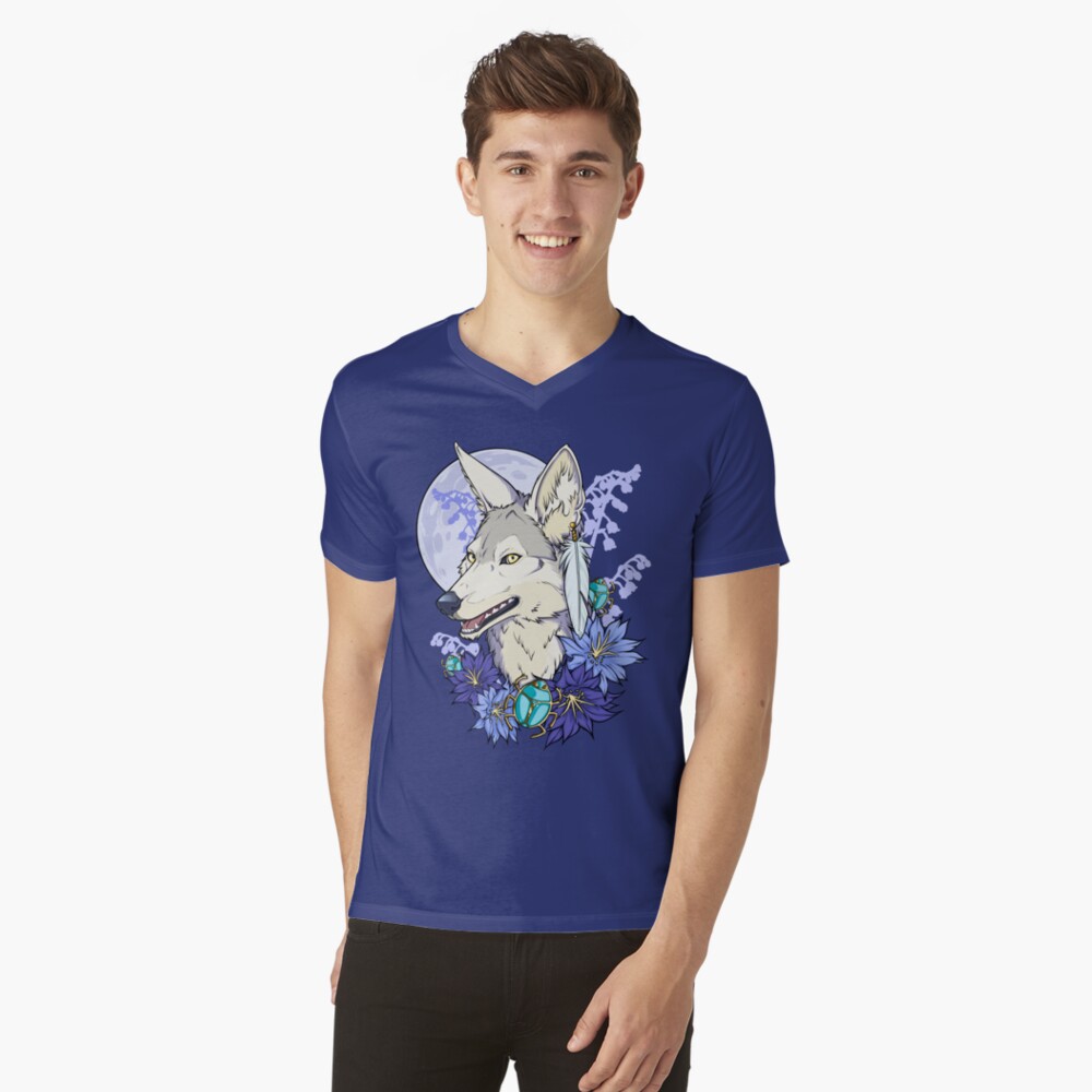 Item preview, V-Neck T-Shirt designed and sold by cybercat.