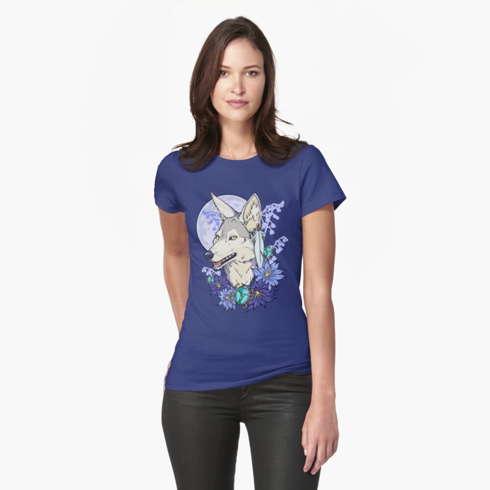 Item preview, Fitted T-Shirt designed and sold by cybercat.