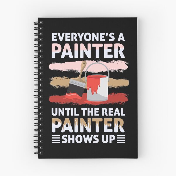 Item preview, Fun Painter Joke Design Until The Real Painter Gift graphic designed and sold by Lisbob.