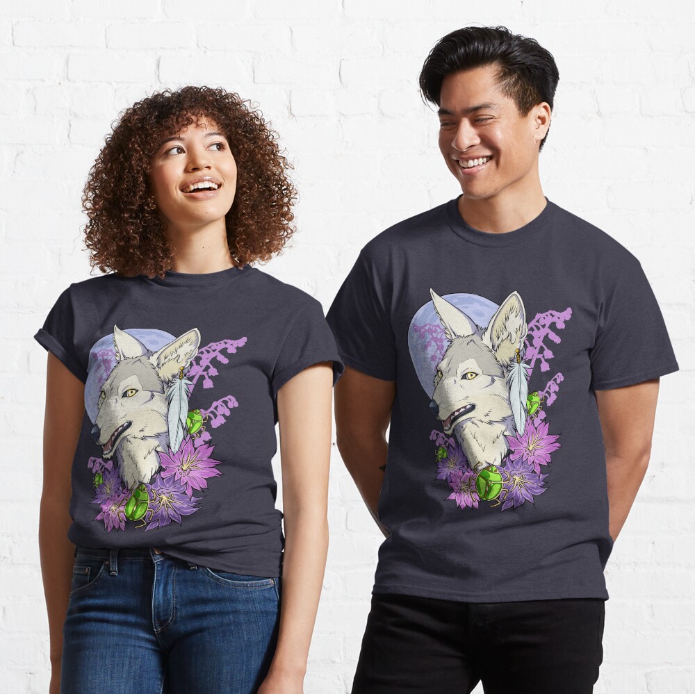 Ivory Jackal Magneta Moon Classic T-Shirt