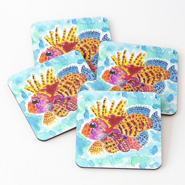 Item preview, Dwarf Lionfish designed and sold by Sonoran Glimmer.