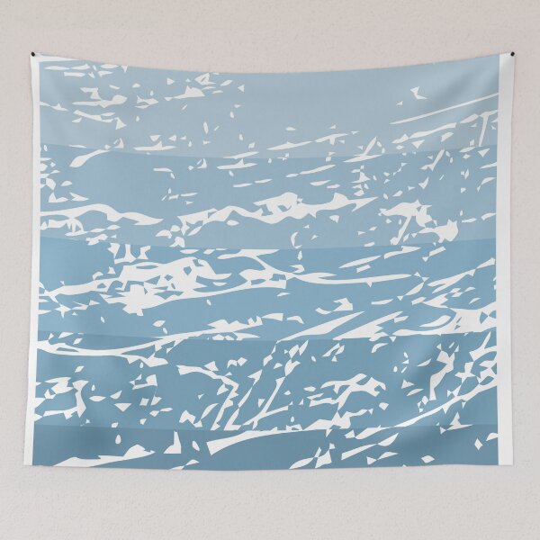 Item preview, Stressed blue tones - color harmony designed and sold by Tahuverian.
