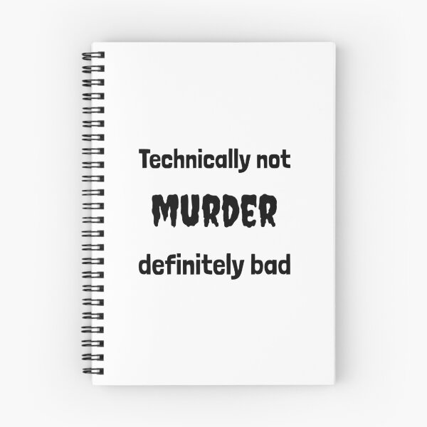 Item preview, Technically not murder definitely bad designed and sold by alwaystakea.