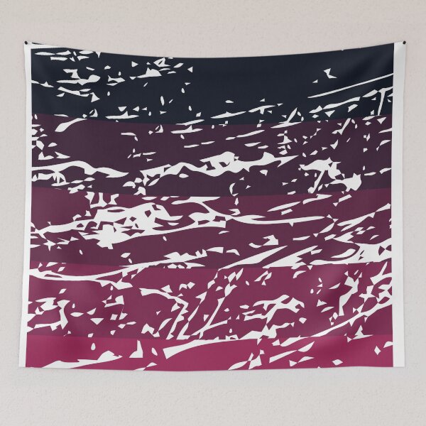 Item preview, Dark purple tones stressed - color harmony designed and sold by Tahuverian.