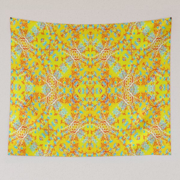 Item preview, Vivid Warm Ornate Pattern designed and sold by DFLC Prints.