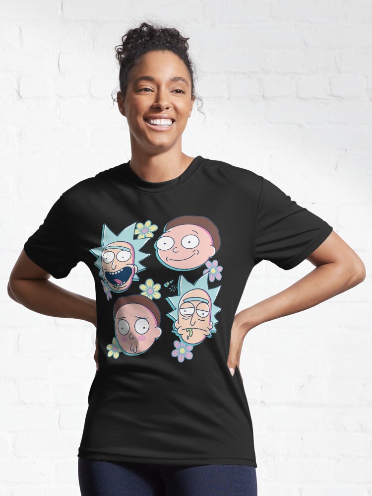 Alternate view of Rick & Morty Active T-Shirt