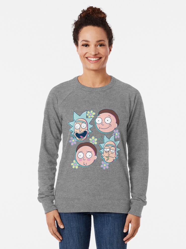 Alternate view of Rick & Morty Lightweight Sweatshirt
