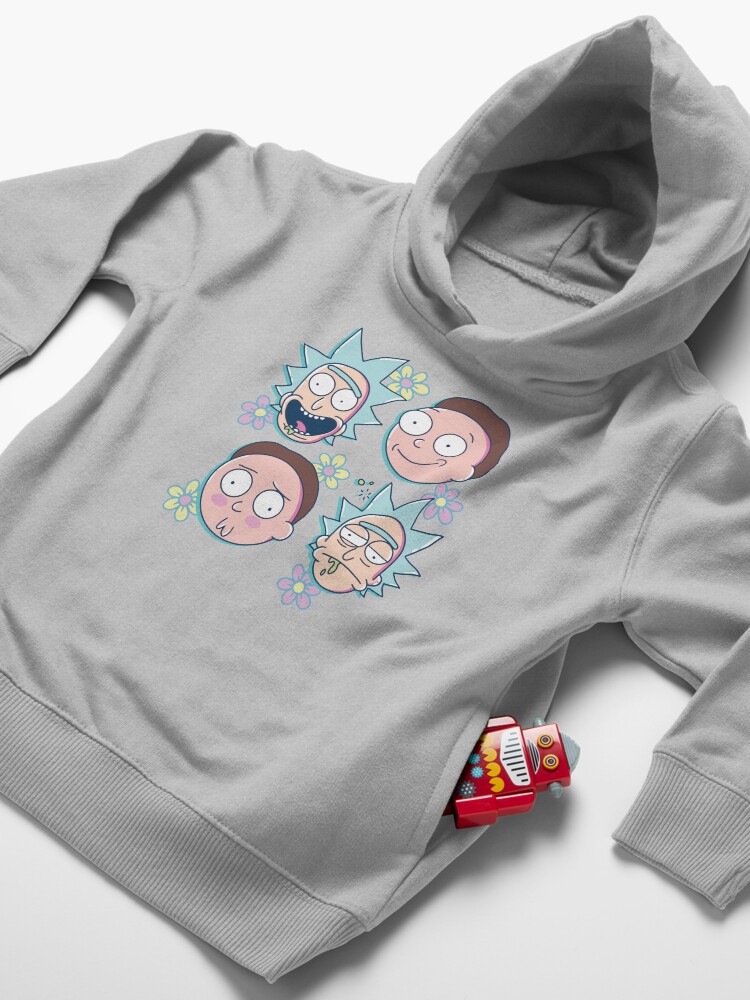 Alternate view of Rick & Morty Toddler Pullover Hoodie