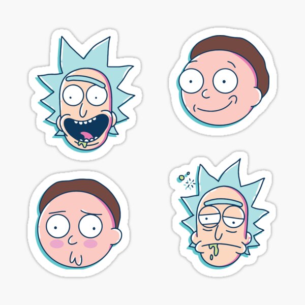 Rick & Morty Sticker