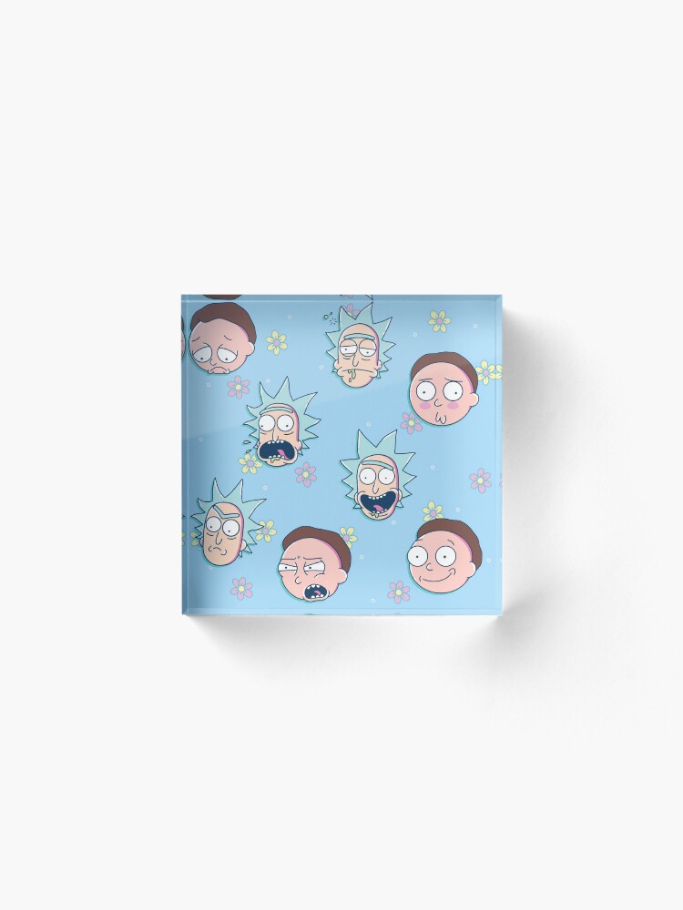 Alternate view of Rick & Morty Acrylic Block