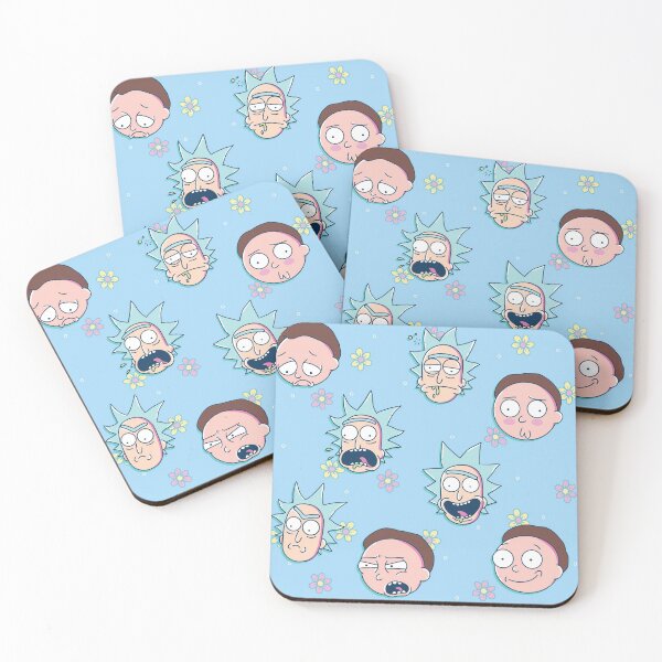 Rick & Morty Coasters (Set of 4)