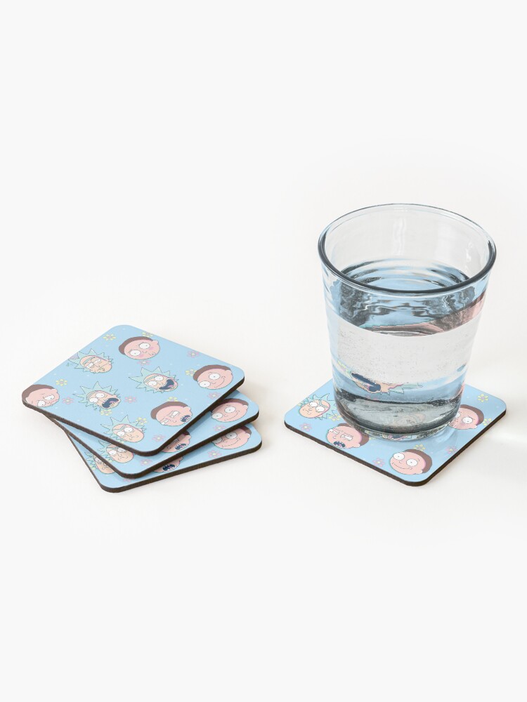 Alternate view of Rick & Morty Coasters (Set of 4)
