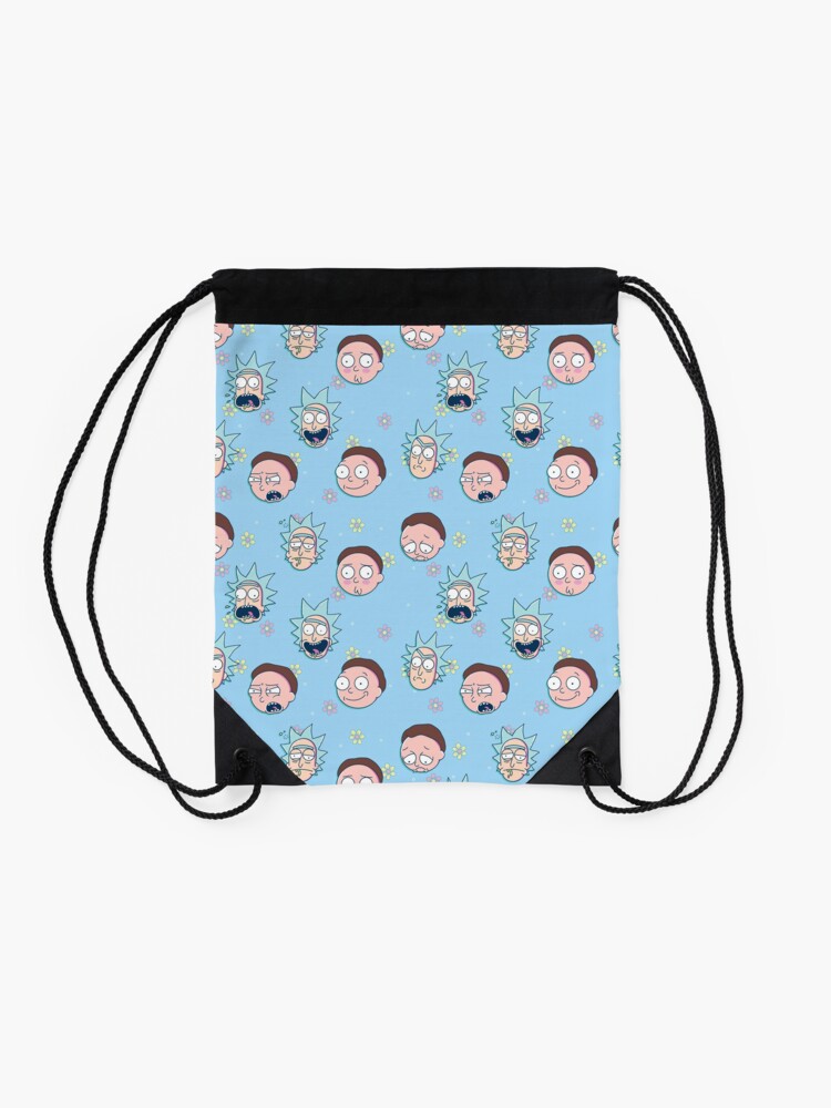 Alternate view of Rick & Morty Drawstring Bag