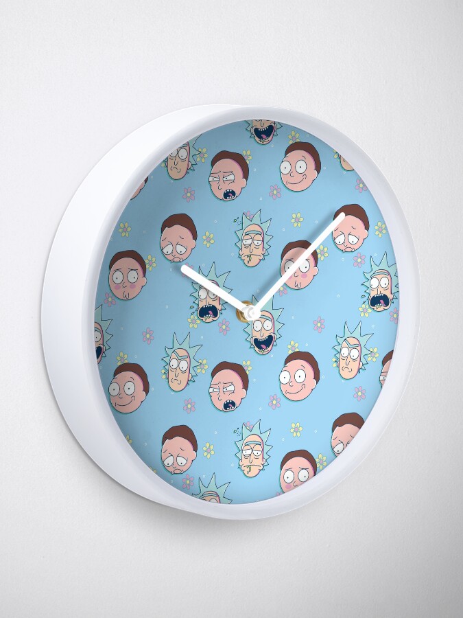 Alternate view of Rick & Morty Clock