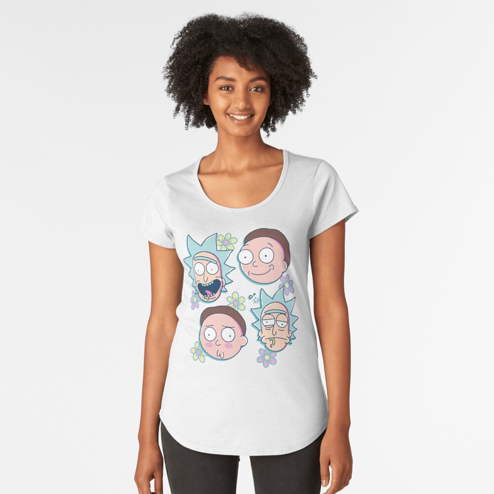 Rick & Morty Premium Scoop T-Shirt
