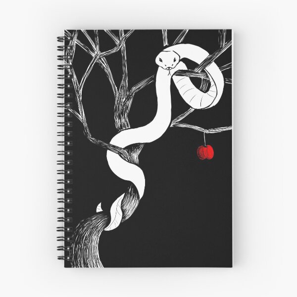 Item preview, White Snake, Red Apple designed and sold by Whitney Tates.