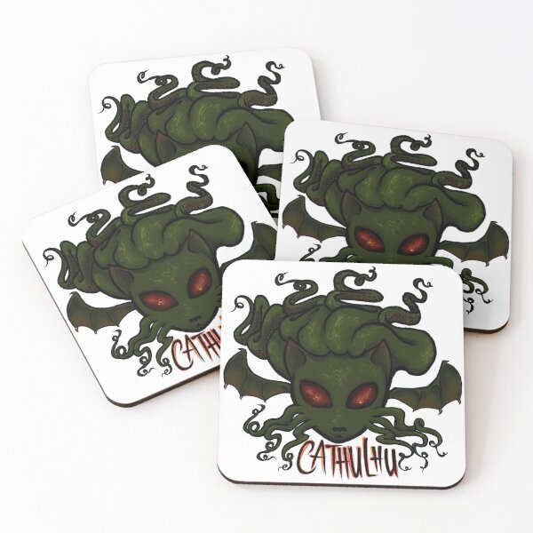 Item preview, Cathulhu Rises designed and sold by Chelsea Cattos.