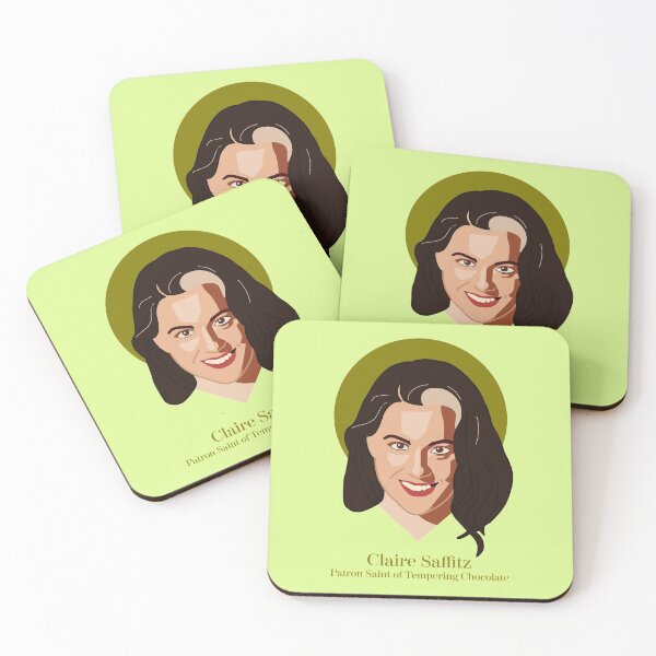 Item preview, claire saffitz: patron saint of tempering chocolate designed and sold by popularculture.