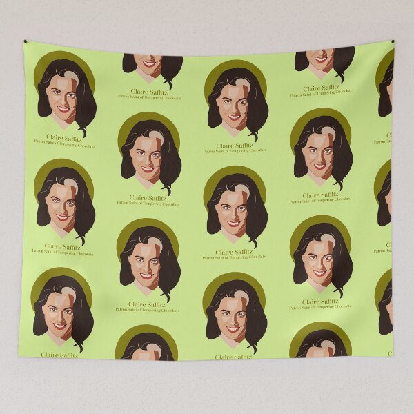 Item preview, claire saffitz: patron saint of tempering chocolate designed and sold by popularculture.