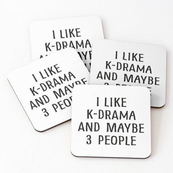 Item preview, I Like K-Drama and Maybe 3 People designed and sold by teesaurus.