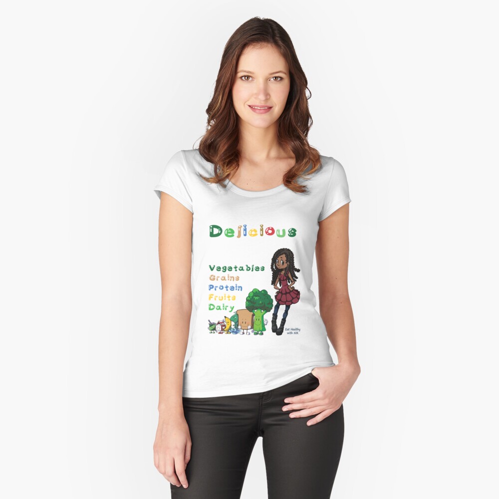 Item preview, Fitted Scoop T-Shirt designed and sold by KarenBarron.