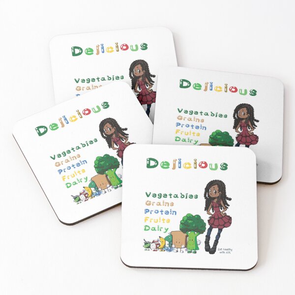 Item preview, DELICIOUS Eat Healthy with NIK designed and sold by KarenBarron.
