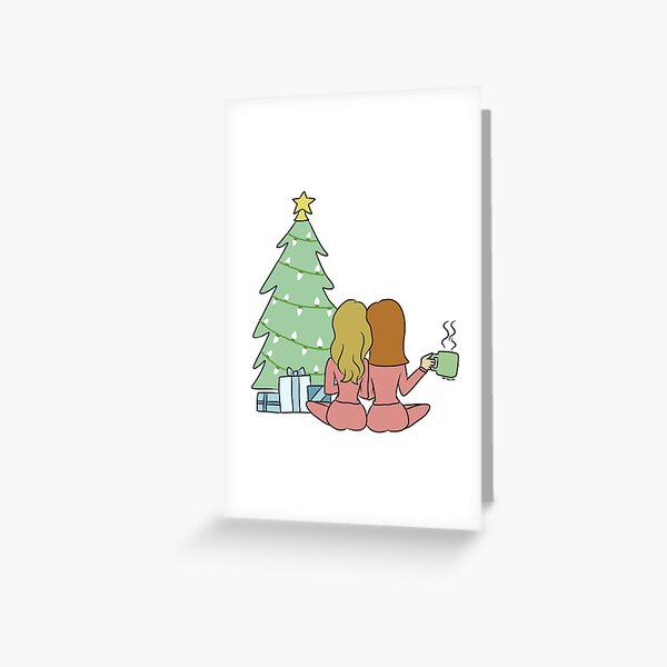 Girlfriend Christmas Greeting Card