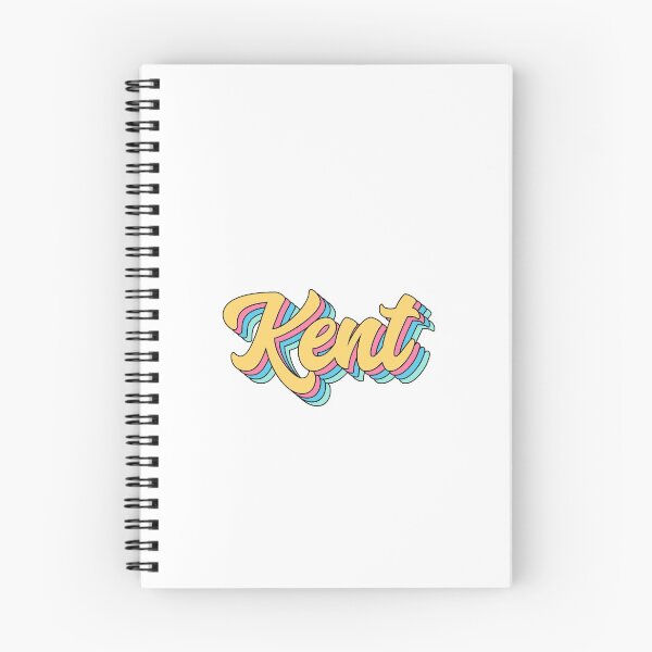 Item preview, Kent Retro Yellow Script designed and sold by modeoftravel.
