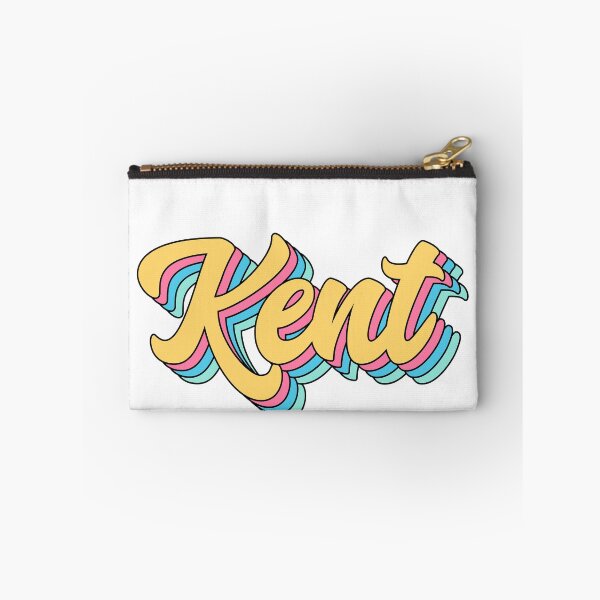 Item preview, Kent Retro Yellow Script designed and sold by modeoftravel.