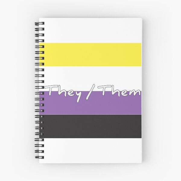 Item preview, THEY / THEM flag designed and sold by RubyIsNotCool.