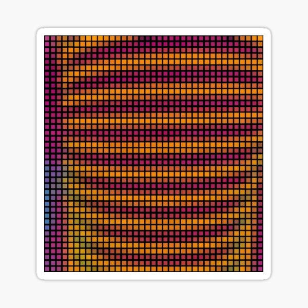 SQUARE RIBS Sticker